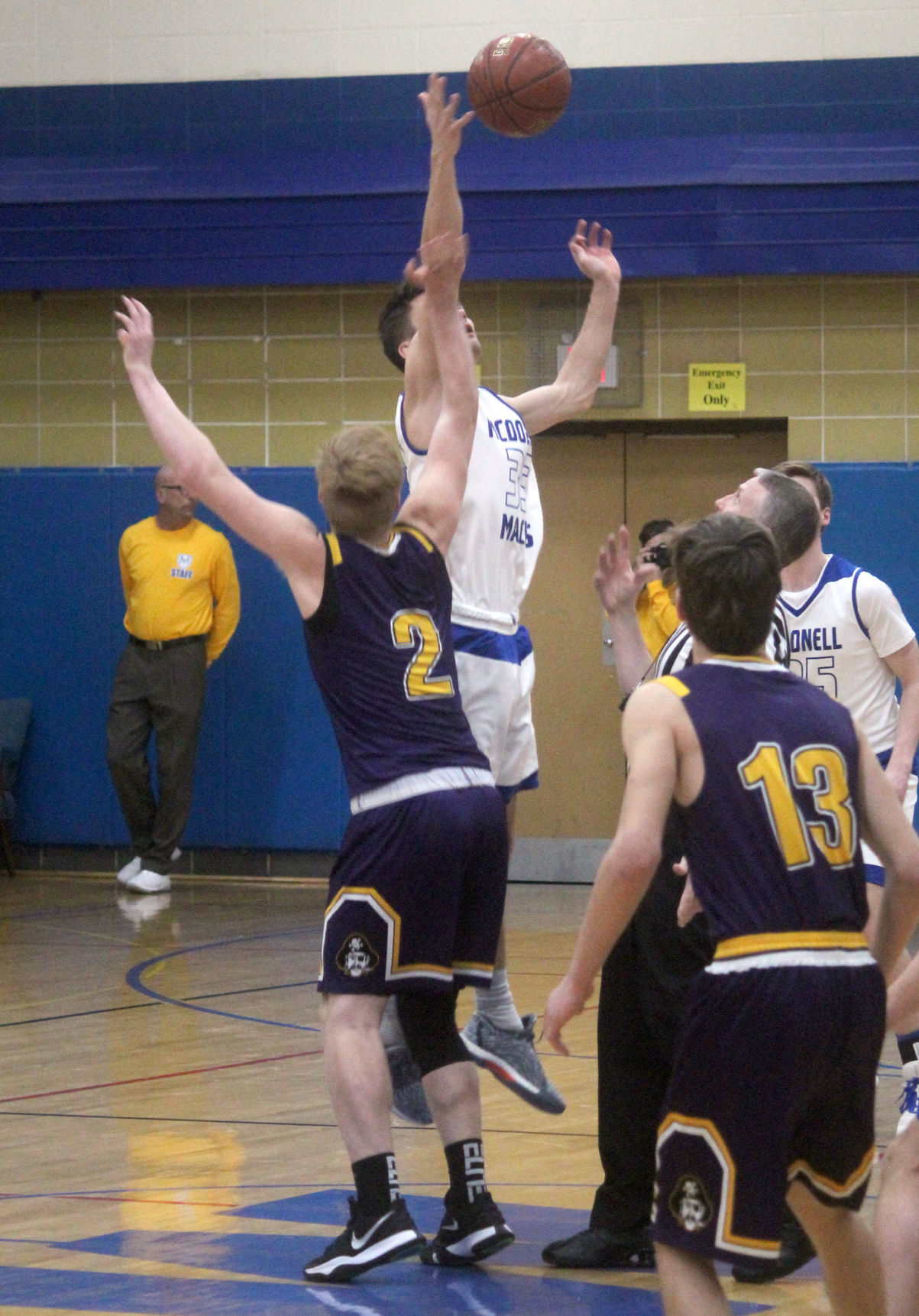 Gilman at McDonell boys basketball 3-1-19